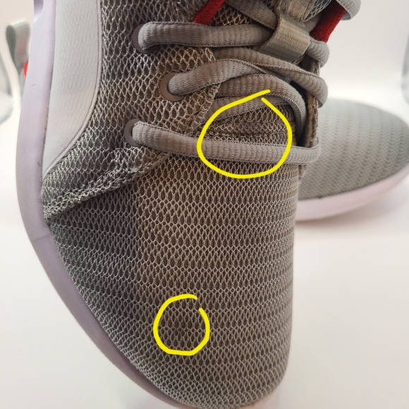 PUMA Carson 2 Gray/Red Sneakers 6Y - Picture 8 of 8